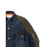 Hybrid bomber jacket
