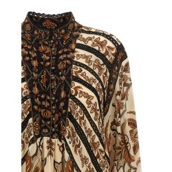 'Majestic garden sand' dress