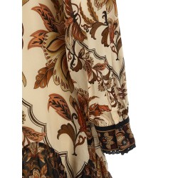 'Majestic garden sand' dress