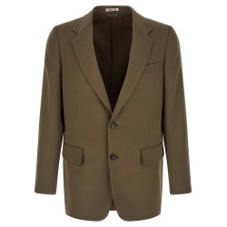 Gabardine blazer jacket
