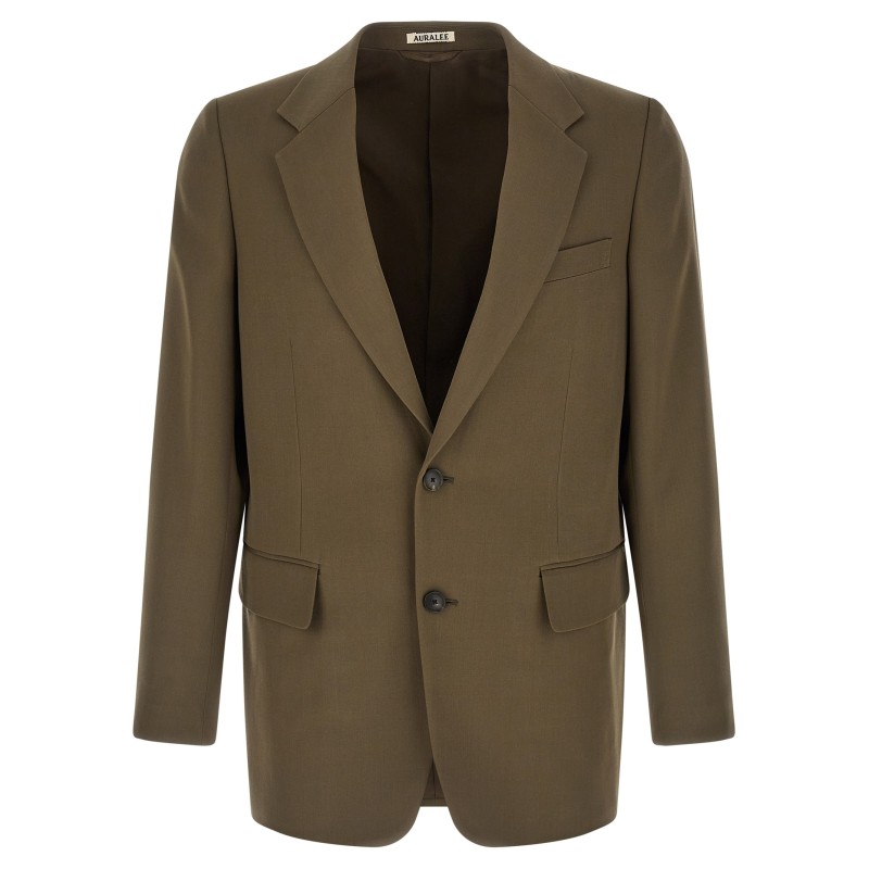 Gabardine blazer jacket