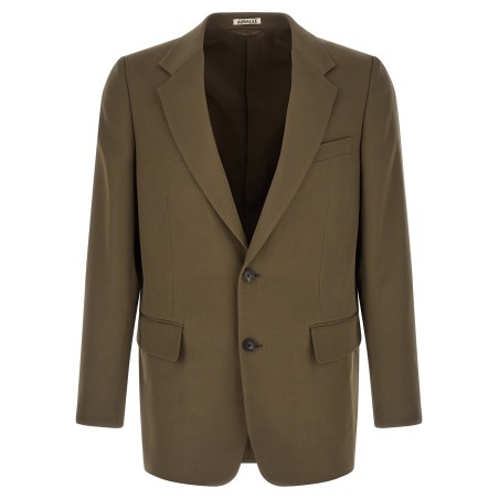 Gabardine blazer jacket
