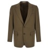 Gabardine blazer jacket