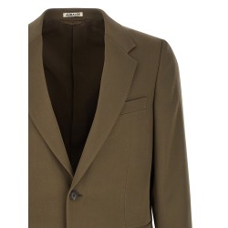 Gabardine blazer jacket