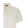 Cotton silk polo shirt
