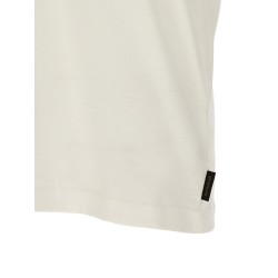 Cotton silk polo shirt