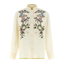 Valentino Garavani floral embroidery shirt