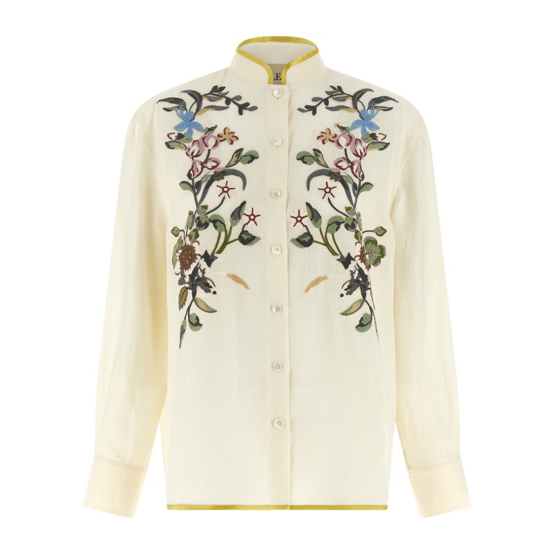 Valentino Garavani floral embroidery shirt
