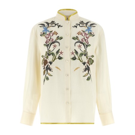 Valentino Garavani floral embroidery shirt