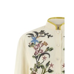 Valentino Garavani floral embroidery shirt