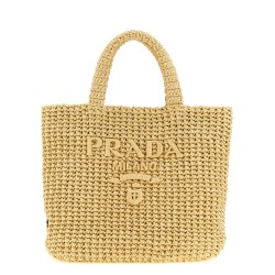 Raffia handbag
