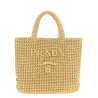 Raffia handbag