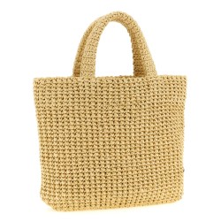 Raffia handbag