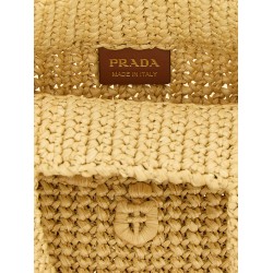 Raffia handbag