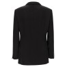 Tone-on-tone polka dot blazer