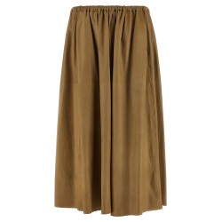 Leather skirt