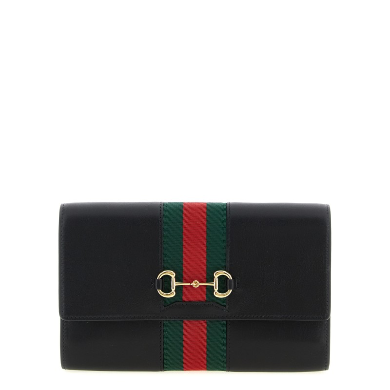 'Gucci Horsebit Web' wallet on chain