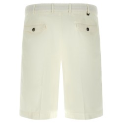 Stretch cotton bermuda shorts