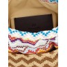Zig zag bucket bag