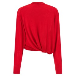 Asymmetrical cut sweater