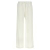 Pants with raised stripes