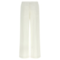 Pants with raised stripes