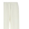 Pants with raised stripes