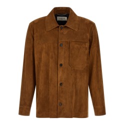 Suede overshirt