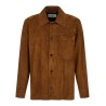 Suede overshirt