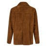 Suede overshirt