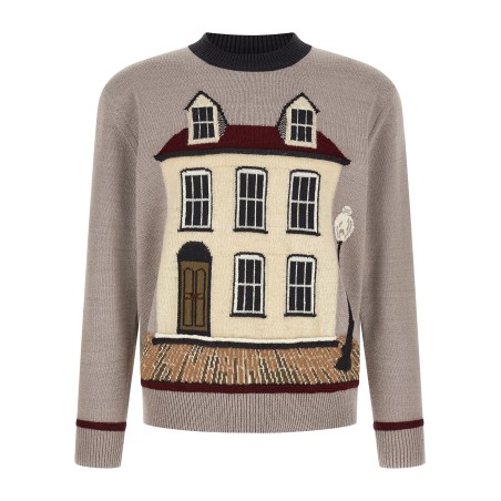 Jacquard sweater