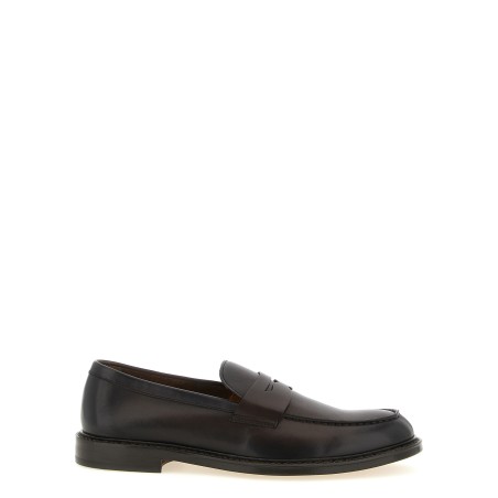Leather loafers