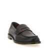 Leather loafers