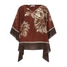 Silk scarf blouse