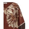 Silk scarf blouse