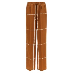 Silk pants