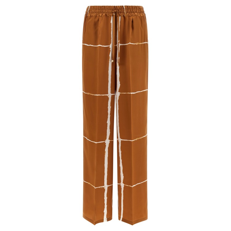 Silk pants
