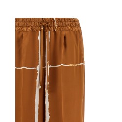 Silk pants