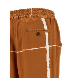 Silk pants