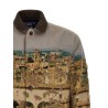 Jacquard square jacket