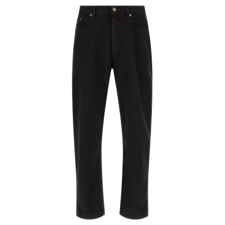 Tapered leg jeans