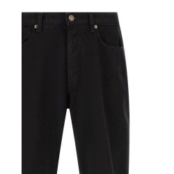 Tapered leg jeans