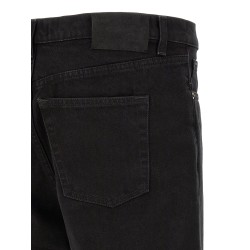 Tapered leg jeans