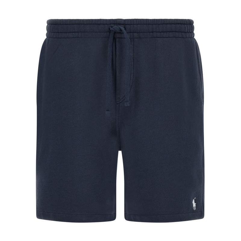 Cotton terry bermuda shorts