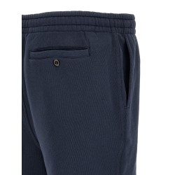 Cotton terry bermuda shorts