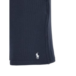 Cotton terry bermuda shorts