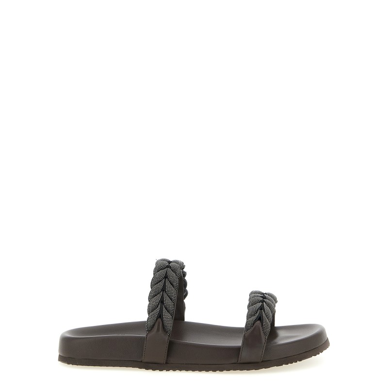 'Precious Braided Straps' sandals