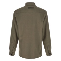 'Oasi lino' overshirt