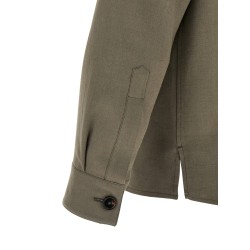 'Oasi lino' overshirt