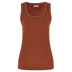'Shiny Trim' top